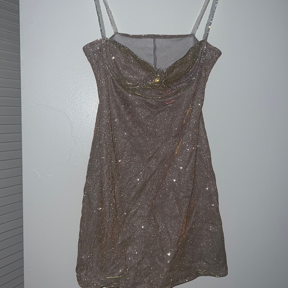Champagne sparky dress